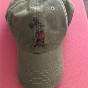 Disney Olive Mickey Mouse Kids Hat